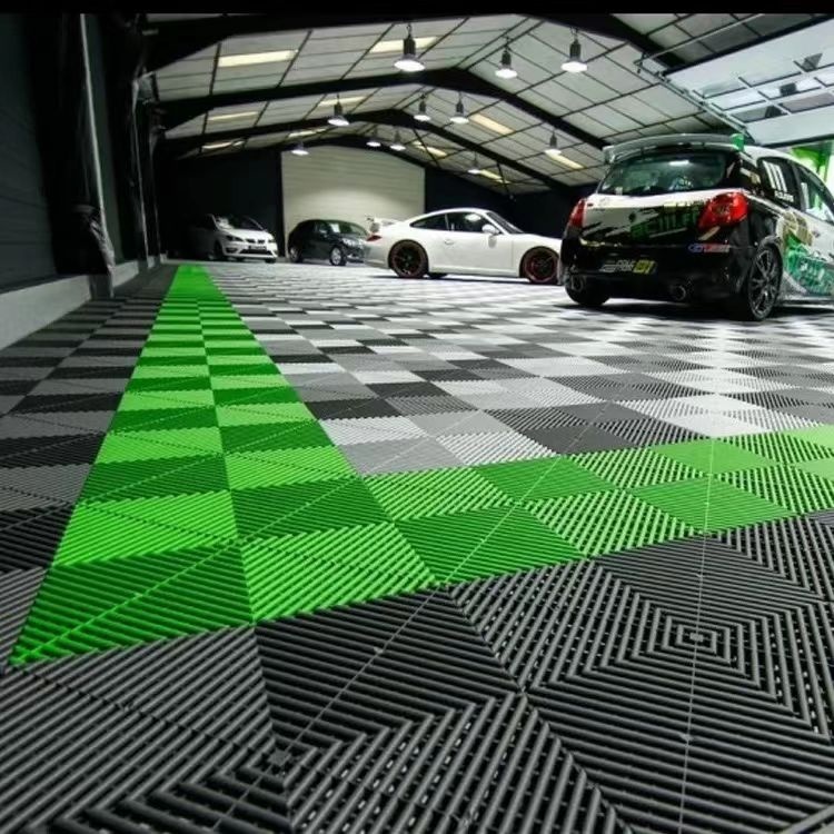 Outdoor PP Garage Floor Grate LED Kit
