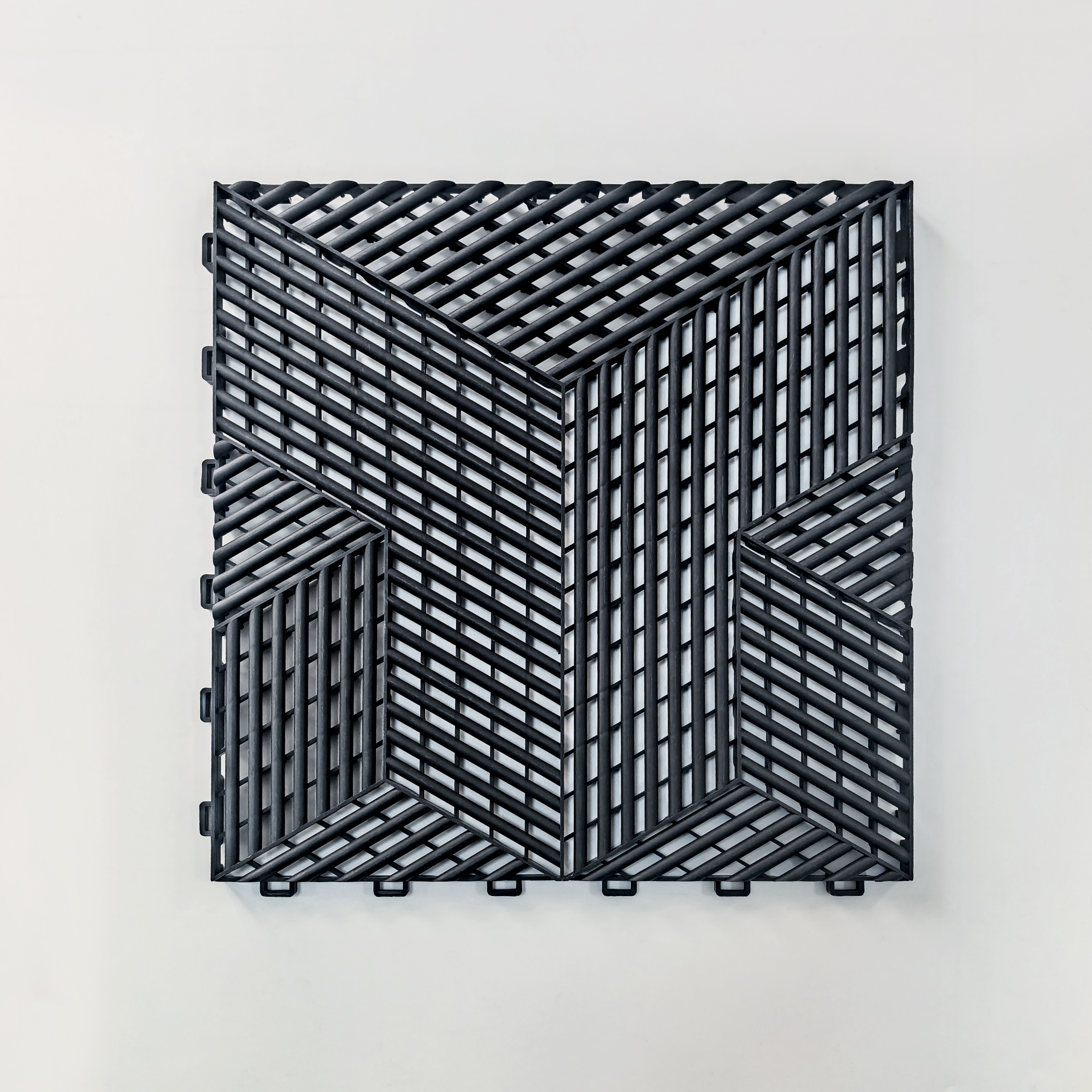 Ethylene-based bricks grayish
