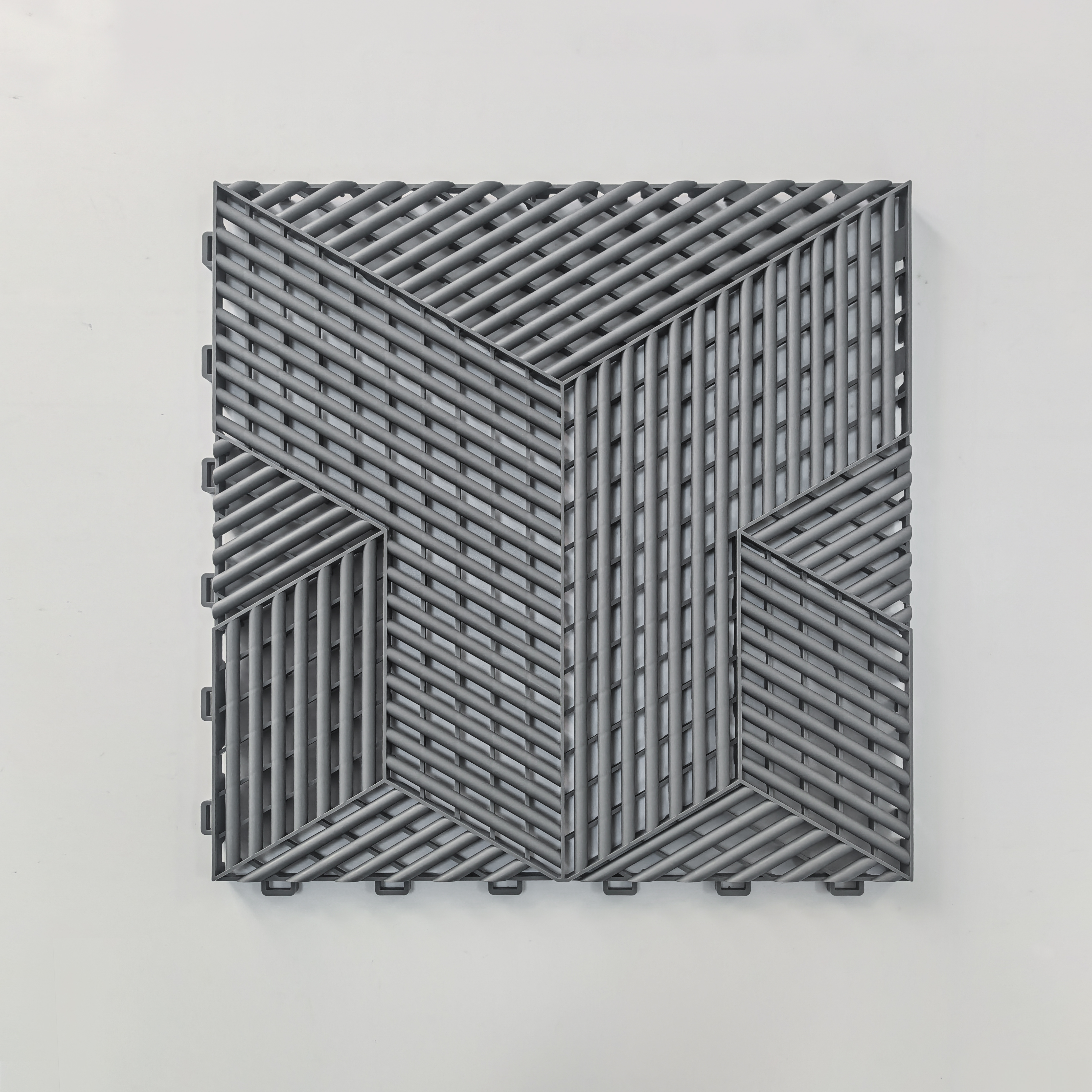 Ethylene-based bricks grayish