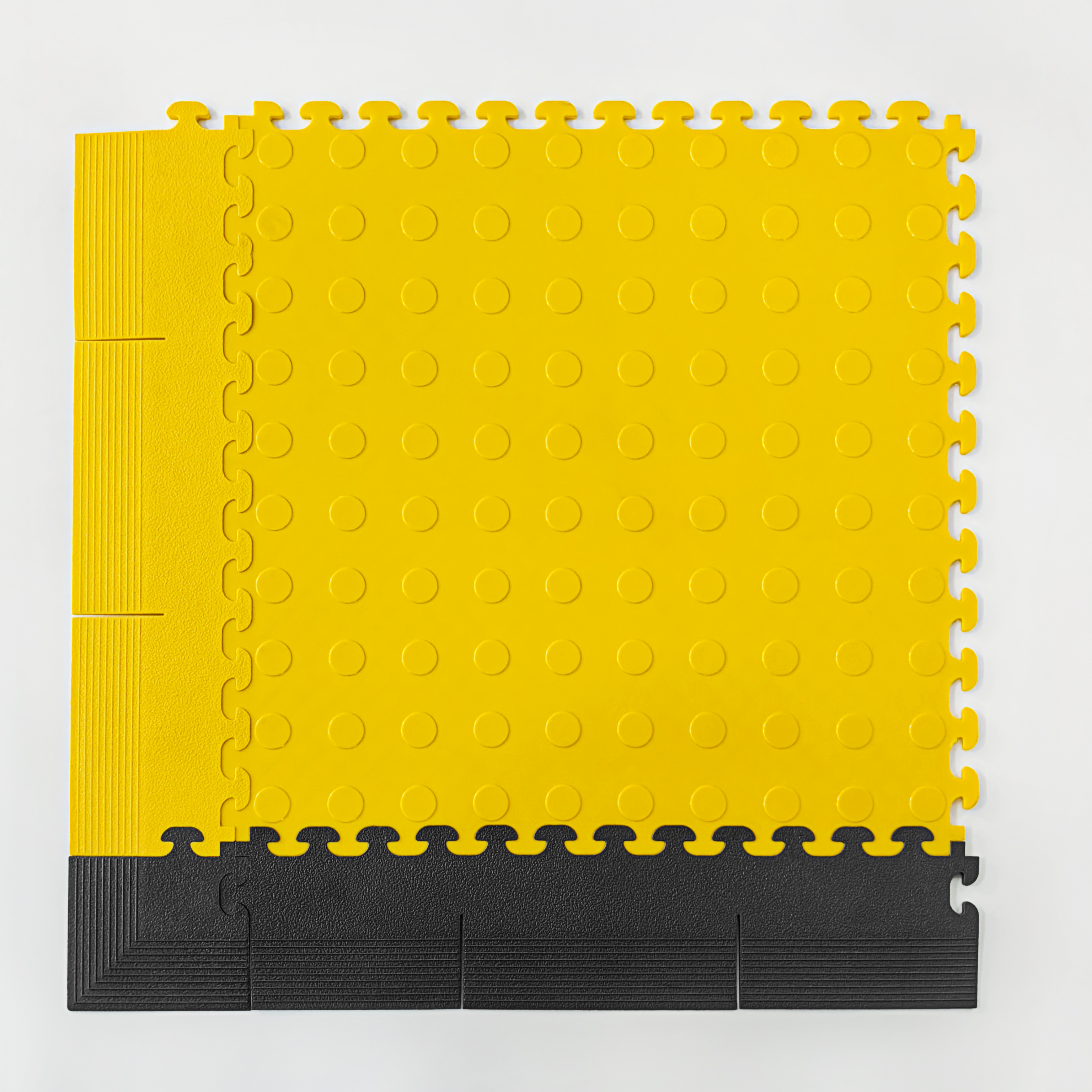 Moon Interlock Coin Grain Soft PVC Mats